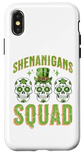 Hülle für iPhone X/XS Shenanigans Squad - St. Patricks Day Irish von The Shenanigans Store