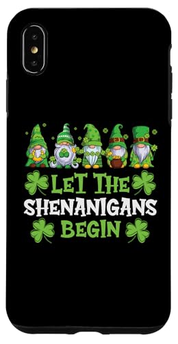 Hülle für iPhone XS Max Let The Shenanigans Begin Irish Gnomes - St. Patrick's Day von The Shenanigans Store