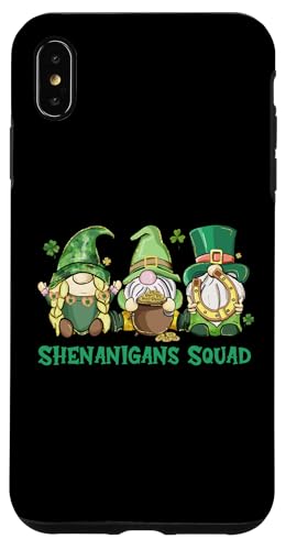 Hülle für iPhone XS Max Shenanigans Squad Irish Gnomes Clover - St. Patricks Day von The Shenanigans Store