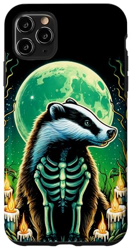 Hülle für iPhone 11 Pro Max Cooles Dachs Skelett Halloween Weihnachten Geburtstag von The Skeleton Animals Halloween Art Store