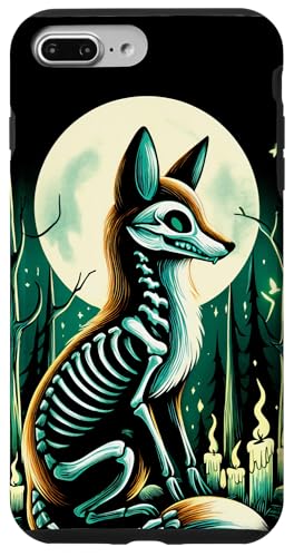 Hülle für iPhone 7 Plus/8 Plus Coole Fuchs Skelett Halloween Weihnachten Geburtstag von The Skeleton Animals Halloween Art Store