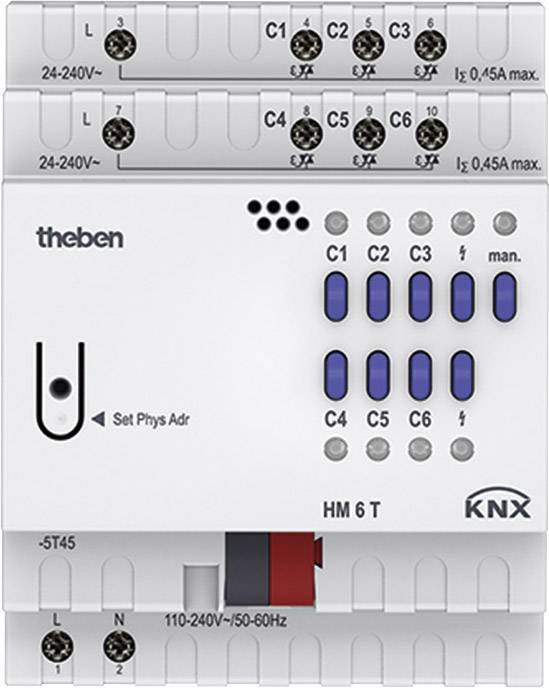 THEB KNX Heizungsaktor HM 6 T KNX 6-fach von Theben AG