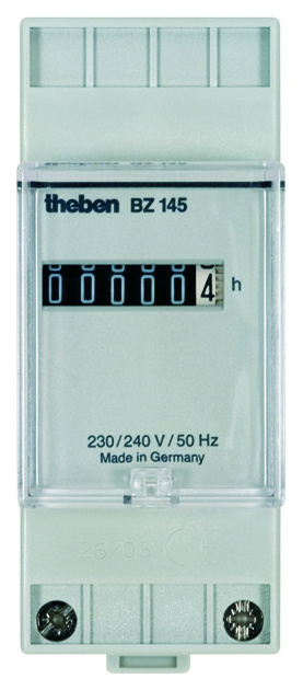 Theben BZ 145 analog Betriebsstundenzähler von Theben