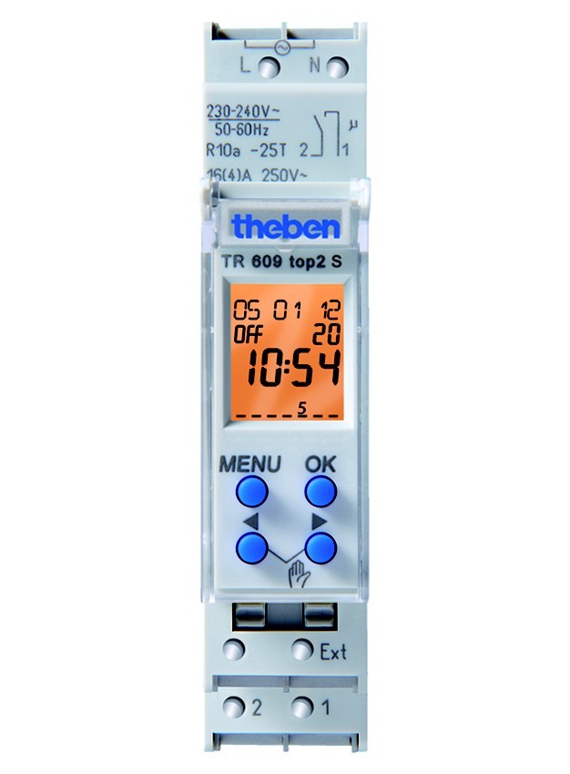 Theben Schaltuhr Digital TR 609 TOP2 S 6090101 von Theben