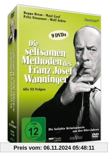 Die seltsamen Methoden des Franz Josef Wanninger, Alle 52 Folgen [9 DVDs] von Theo Mezger