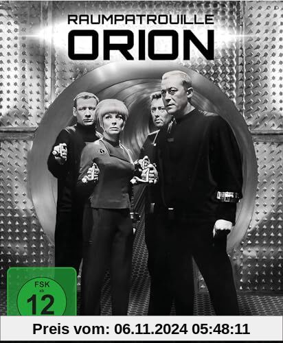 Raumpatrouille Orion – TV-Serie und Kinofilm, Remastered 4-Disc-Limited Mediabook (4K UHD) von Theo Mezger