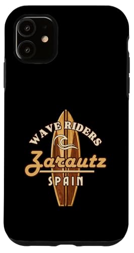 Hülle für iPhone 11 Surf Zarautz Spanien Surfurlaub von Therapy Designs