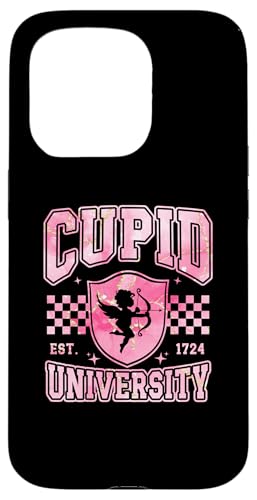 Hülle für iPhone 15 Pro Cupid University Damen Valentinstag Design von Therapy Designs