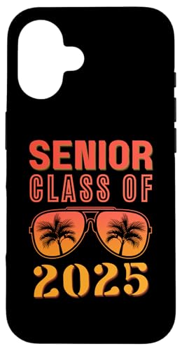 Hülle für iPhone 16 Abschlussklasse 2025 High School College Senior Tee von Therapy Designs