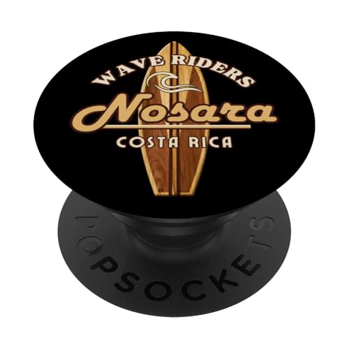 Surf Nosara Costa Rica Surfurlaub & Design PopSockets Klebender PopGrip von Therapy Designs