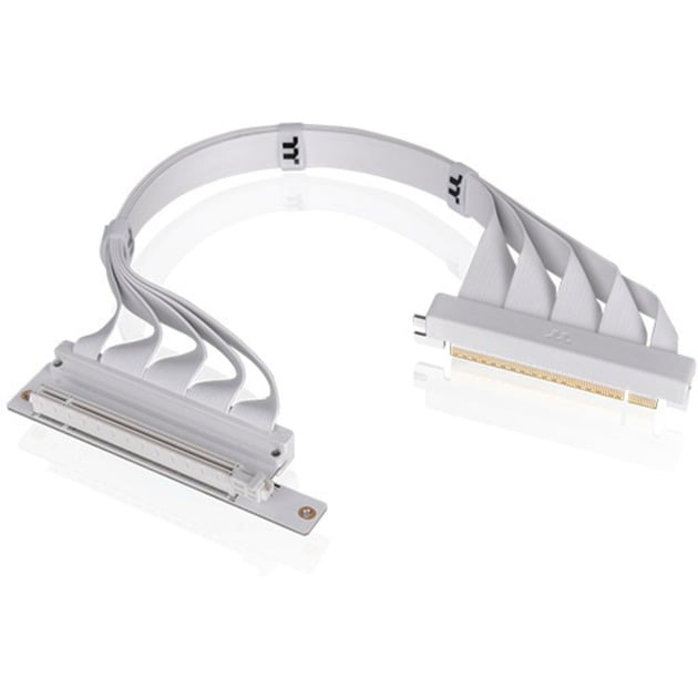 PCI-E 4.0 Dual 90° Riser Cable, Kabel PCI-E 4.0 Dual 90° Riser Cable, Kabel von Thermaltake
