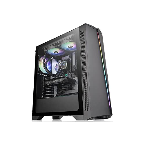 Thermaltake H350 TG RGB PC-Gehäuse, CA-1R9-00M1WN-00 von Thermaltake