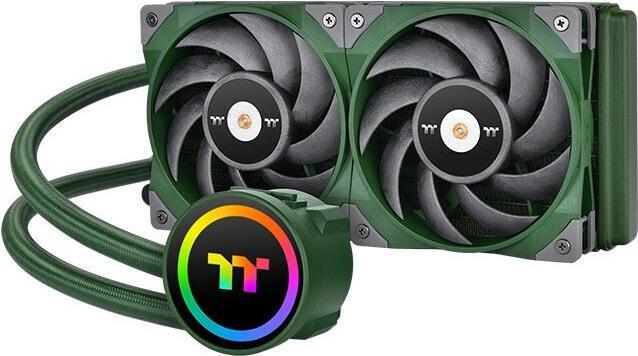 Thermaltake Toughliquid 240 ARGB Sync Gr�n- AiO-Wasserk�hlung (CL-W319-PL12RG-A) von Thermaltake