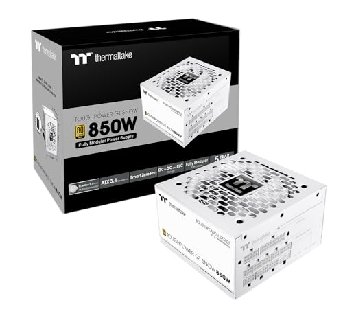 Thermaltake Toughpower GT 850W | Snow | Modular | 80Plus Gold von Thermaltake