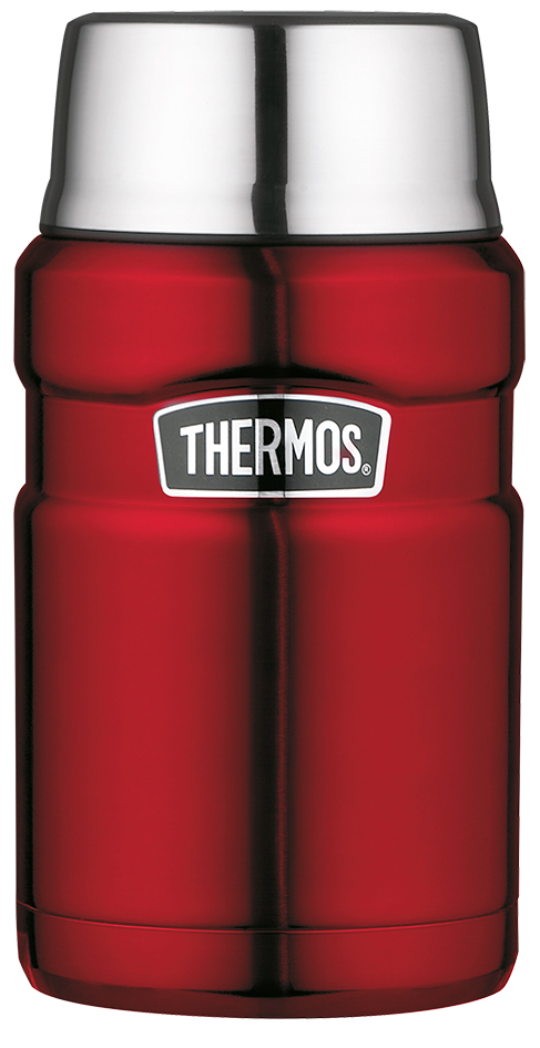 THERMOS Speisegefäß STAINLESS KING, 0,71 Liter, rot von Thermos