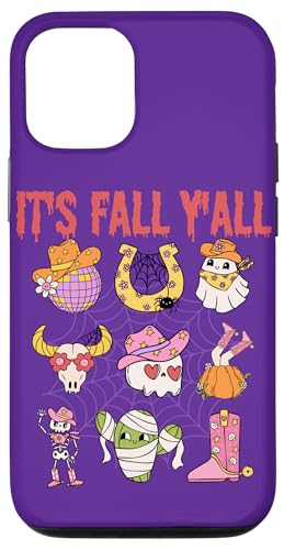 Hülle für iPhone 13 It's Fall Y'all Western Halloween Country Cowgirl Ghost von This is how I Halloween Keep Halloween Simple