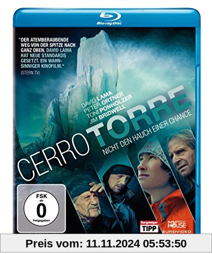 Cerro Torre - Nicht den Hauch einer Chance  (OmU) [Blu-ray] von Thomas Dirnhöfer