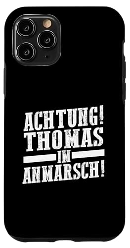 Hülle für iPhone 11 Pro Vorname Thomas von Thomas Geschenk