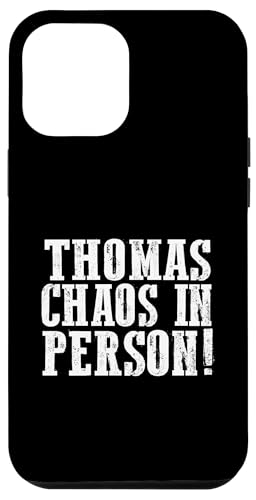 Hülle für iPhone 13 Pro Max Vorname Thomas von Thomas Geschenk