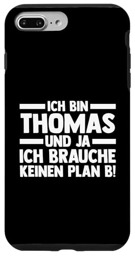 Hülle für iPhone 7 Plus/8 Plus Vorname Thomas von Thomas Geschenk