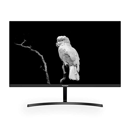 THOMSON M27FC12401 27“ (68 cm) Full HD IPS Monitor (HDMI, 60 Hz, 14 ms, 178 Degree, Büro/Grafik,), schwarz von Thomson