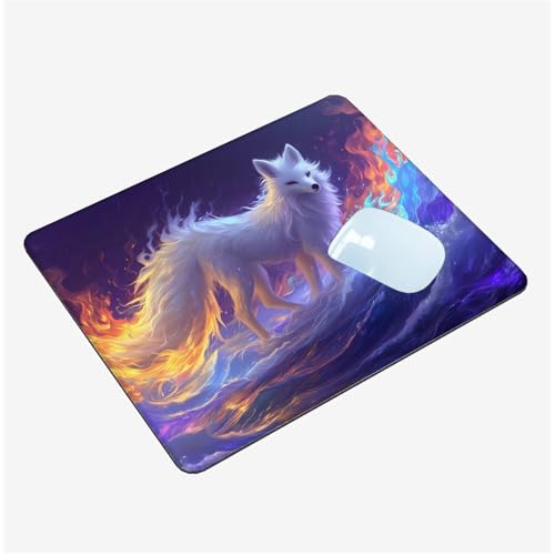 Mauspad,Schreibtischunterlage Abstrakt Mousepad Klein 320x260mm,Gaming Mauspad Wolf Desk Mat mit Rutschfester Gummiunterseite,Wasserdichtes Maus Pad für Kabellose Maus,Heimbüro,Reisen,Tragbar T1-1373 Mauspad,Schreibtischunterlage Abstrakt Mousepad Klein 320x260mm,Gaming Mauspad Wolf Desk Mat mit Rutschfester Gummiunterseite,Wasserdichtes Maus Pad für Kabellose Maus,Heimbüro,Reisen,Tragbar T1-1373 von Thooaixy