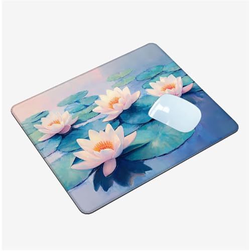 Mauspad,Schreibtischunterlage Rosa Mousepad Klein 340x280x3mm,Gaming Mauspad Lotus Desk Mat mit Rutschfester Gummiunterseite,Wasserdichtes Maus Pad für Kabellose Maus,Heimbüro,Reisen,Tragbar T1-1387 Mauspad,Schreibtischunterlage Rosa Mousepad Klein 340x280x3mm,Gaming Mauspad Lotus Desk Mat mit Rutschfester Gummiunterseite,Wasserdichtes Maus Pad für Kabellose Maus,Heimbüro,Reisen,Tragbar T1-1387 von Thooaixy