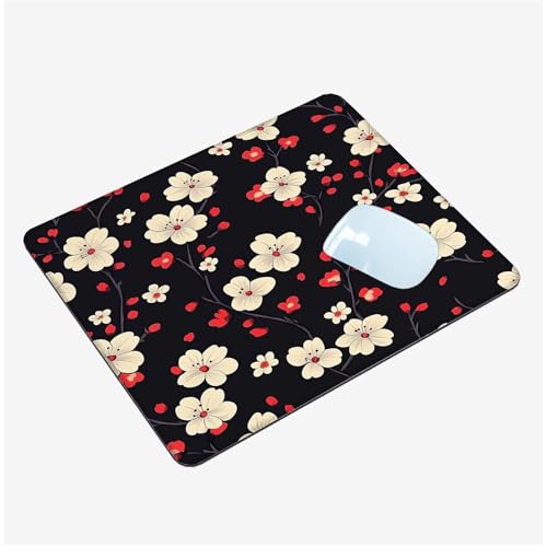 Mauspad,Schreibtischunterlage Schwarz Mousepad Klein 290x240mm,Gaming Mauspad Anlage Desk Mat mit Rutschfester Gummiunterseite,Wasserdichtes Maus Pad für Kabellose Maus,Heimbüro,Reisen,Tragbar T1-1473 Mauspad,Schreibtischunterlage Schwarz Mousepad Klein 290x240mm,Gaming Mauspad Anlage Desk Mat mit Rutschfester Gummiunterseite,Wasserdichtes Maus Pad für Kabellose Maus,Heimbüro,Reisen,Tragbar T1-1473 von Thooaixy