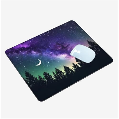 Mauspad Klein 240x200x3mm,Mini Mousepad Sternenhimmel Schreibtischunterlage,Wasserdichte Gaming Mauspad Nachtansicht Mauspads mit Vernähten Kanten,Rutschfeste Mouspad,Tragbar,Schreibtisch Deko T1-1326 Mauspad Klein 240x200x3mm,Mini Mousepad Sternenhimmel Schreibtischunterlage,Wasserdichte Gaming Mauspad Nachtansicht Mauspads mit Vernähten Kanten,Rutschfeste Mouspad,Tragbar,Schreibtisch Deko T1-1326 von Thooaixy