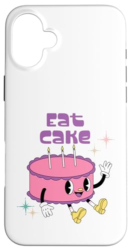 Hülle für iPhone 16 Plus Iss Kuchen von Threads4U