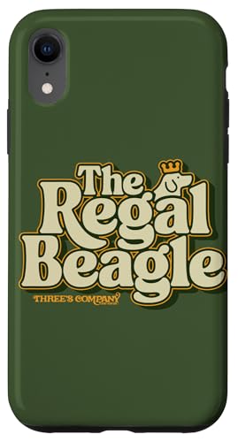 Hülle für iPhone XR The Regal Beagle Vintage Three's Company 1980's Logo von Three's Company Gear by Giant Step