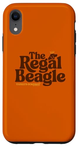 Hülle für iPhone XR The Regal Beagle Vintage Three's Company 1980's Logo von Three's Company Gear by Giant Step