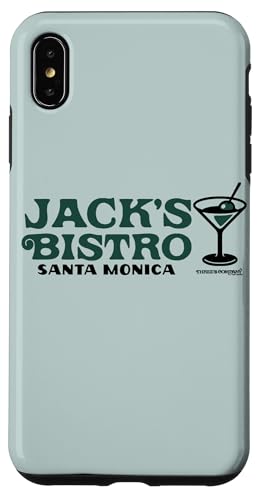 Hülle für iPhone XS Max Jack's Bistro Logo Retro Three's Company Jack Tripper Pub von Three's Company Gear by Giant Step