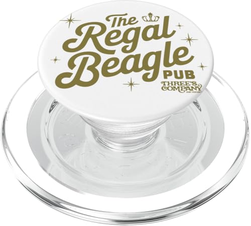 Regal Beagle Pub Retro Three's Company - Officially Licensed PopSockets PopGrip für MagSafe von Three's Company Gear by Giant Step