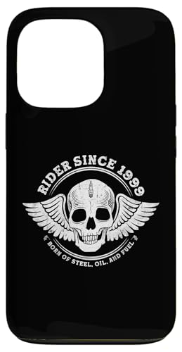 Rider Since 1999 - 26 Years of Pure Biker Passion Hülle für iPhone 13 Pro von Throttle Unchained | Skull Rider Store