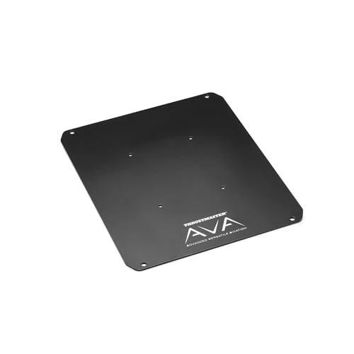 Thrustmaster AVA Plate - Metallplatte Kompatibel mit der AVA-Basis und der Thrustmaster-Magnetbasis von Thrustmaster