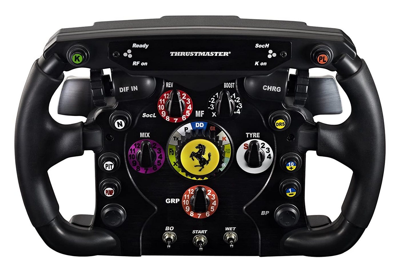 Thrustmaster Ferrari F1 Wheel Add-on für PS4, Xbox One, PS3 und PC Gaming-Lenkrad von Thrustmaster