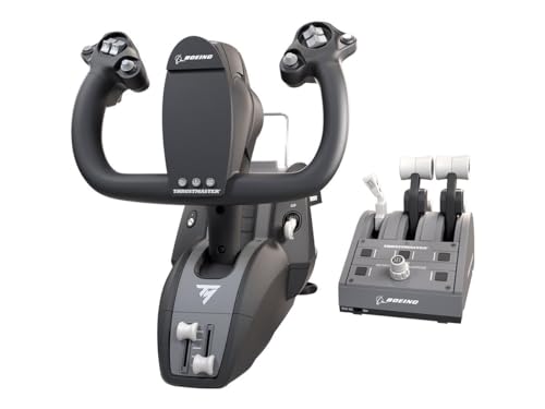 Thrustmaster TCA Yoke Boeing Edition - Xbox und PC Kompatibilität für Authentisches Flugerlebnis von Thrustmaster