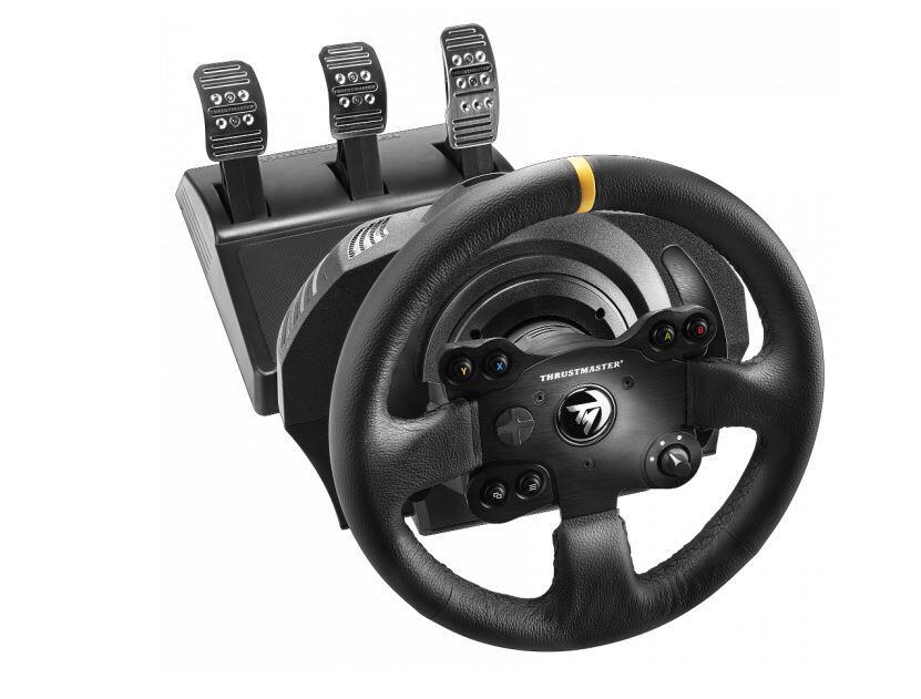 Thrustmaster TX Racing Leather Edition Lenkrad und Pedale-Set - für XBOX ONE, PC Thrustmaster TX Racing Leather Edition Lenkrad und Pedale-Set - für XBOX ONE, PC von Thrustmaster