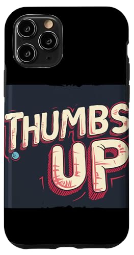 Hülle für iPhone 11 Pro Cooles Daumen-Up-Design für eine lustige Wendung von Thumb up Outfit