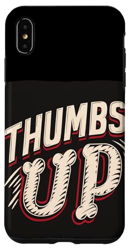 Hülle für iPhone XS Max Frische Daumen-Up-Grafik für einen modernen Twist von Thumb up Outfit