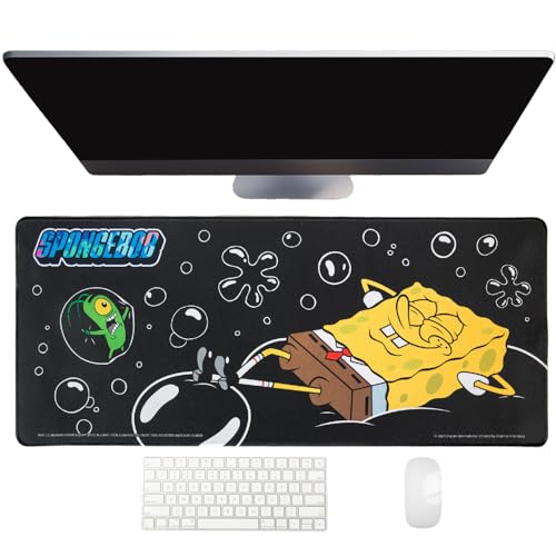 Thumbs up Spongebob Schwammkopf Schreibtischunterlage, 70 x 30 cm, Offizielles Merch, Fans von Blue Sky Studios