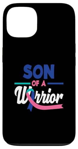 Hülle für iPhone 13 Son Of A Warrior Ribbon Schilddrüsenkrebs Bewusstsein von Thyroid Cancer Support and Awareness Apparel Gifts