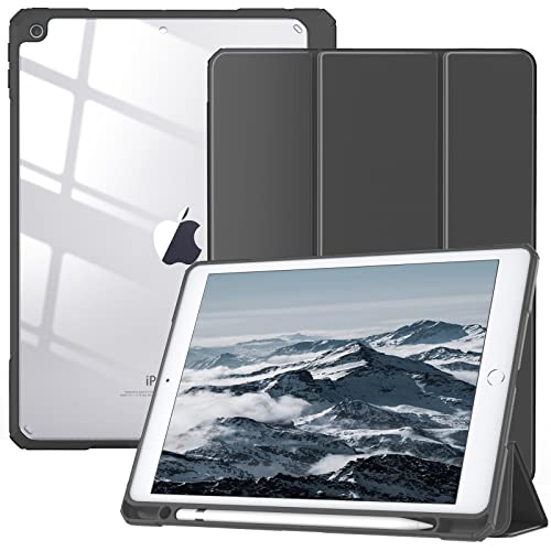 TiMOVO Hülle Kompatibel mit Neu iPad 9. Gen 2021 / iPad 8. Gen 2020/7. Gen 2019 10,2 Zoll, Mit Stifthalter Trifold Ständer Lederhülle Unterstützt Auto Schlaf/Wach Funktion Schutzhülle, Raum Grau TiMOVO Hülle Kompatibel mit Neu iPad 9. Gen 2021 / iPad 8. Gen 2020/7. Gen 2019 10,2 Zoll, Mit Stifthalter Trifold Ständer Lederhülle Unterstützt Auto Schlaf/Wach Funktion Schutzhülle, Raum Grau von TiMOVO