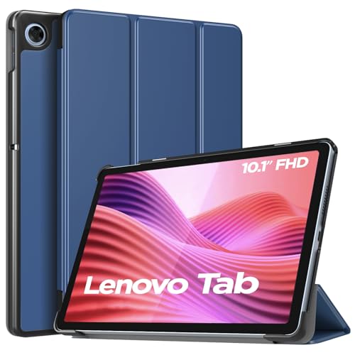 TiMOVO Hülle für Lenovo Tab 10,1 Zoll 2025, Schlank Leicht Schutzhülle mit Ständer & Harter Rückseite für Lenovo Tab 10,1" Tablet TB-311FU/TB-311XU, Auto Schlaf/Aufwach, Marineblau TiMOVO Hülle für Lenovo Tab 10,1 Zoll 2025, Schlank Leicht Schutzhülle mit Ständer & Harter Rückseite für Lenovo Tab 10,1" Tablet TB-311FU/TB-311XU, Auto Schlaf/Aufwach, Marineblau von TiMOVO