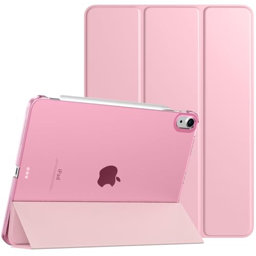 TiMOVO für iPad Air 11 Zoll Hülle M2 2024,iPad Air 6 Hülle,iPad Air 5/4. Generation Hülle (2022/2020), Schlank Schutzhülle mit Transparenter Rückseite, Auto Schlaf/Aufwach Case, Capri Blau von TiMOVO