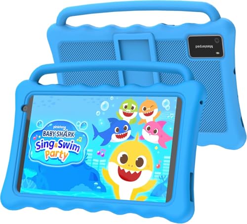 Byybuo 7 Zoll Tablet für Kinder, Android 12 Kinder-Tablet 32 ​​GB Speicher, Kleinkind-Tablet mit KIDOZ-App zur Kindersicherung, Bildung, Spiele, Kinder (Hellblau) von Tibuta