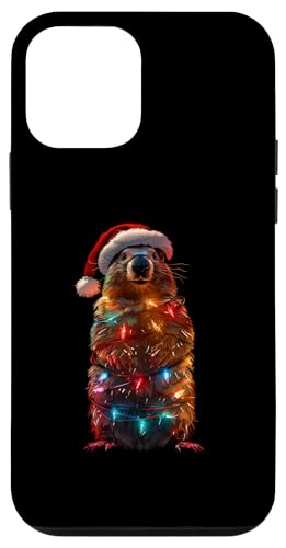 Hülle für iPhone 12 mini Murmeltier-Weihnachten von Tierisches Weihnachtsdesign