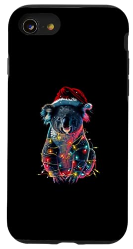 Hülle für iPhone SE (2020) / 7 / 8 Koala Weihnachten von Tierisches Weihnachtsdesign