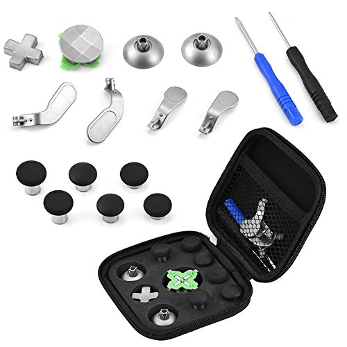 Tihebeyan Multifunktionales Ersatz-Kit Mini-Ersatz-Kit für die Daumenstick-Kappe des Magnetknopf-Controllers, kompatibel mit PS4 / Xbox ONE von Tihebeyan